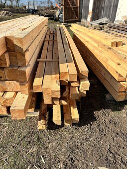 Stavení řezivo -trámy - 2