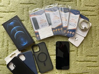 IPHONE 12 PRO MAX 128GB - MODRÝ - jako nový - 2