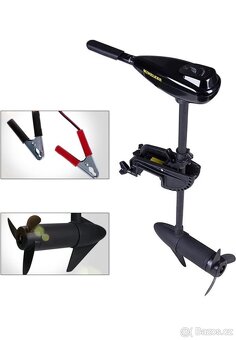 Elektrický lodní motor. pro loď přívěsný 612w 12v - 2