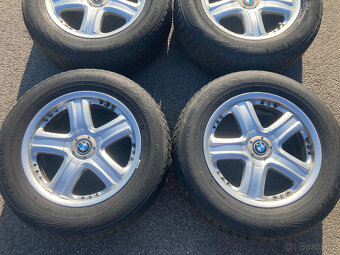 Bmw X5 ALU kola Borbet 5x120 R17, pneu Nokian - 2