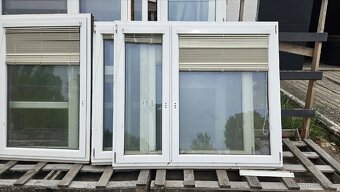 Okno PVC - 1750x1520 mm - STARŠÍ - 2 KS - 2