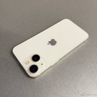 iPhone 13 mini 128GB bílý, pěkný stav, 12 měsíců záruka - 2