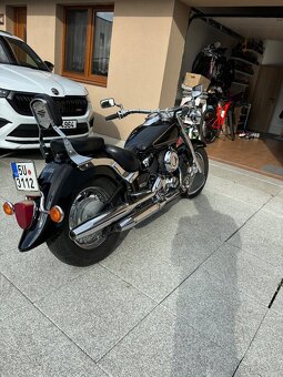 Opěrka spolujezdce + řídítka Yamaha Dragstar XVS - 2