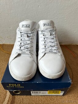Bílé tenisky Ralph Lauren - 2