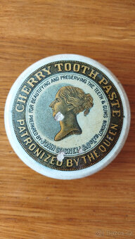 dóza CHERRY TOOTH PASTE John Gosnell & Co. London - 2