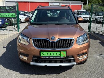 ► ŠKODA YETI 1,4 TSI - 90 KW, TOP KM, PARK. SENZORY◄ - 2