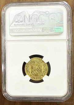 Svatováclavský dukát 1930, certifikace NGC MS 64 - 2