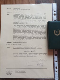 Policejní služební vyznamenání za 25 let - 2
