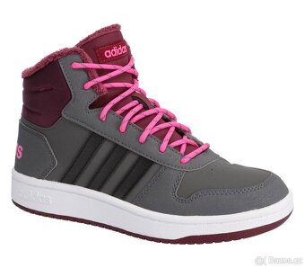 Nové Dětské zateplené tenisky vel.40 /HOOPS MID - 2