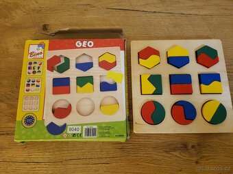 Dřevěné puzzle Bino - 2