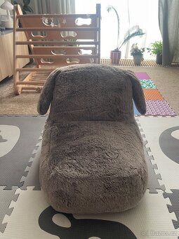 Detské kreslo plyšové z HM - 2