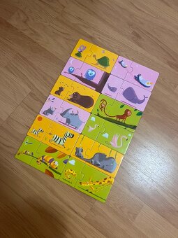 Puzzle Djeco duo - Najdi mládě - 2