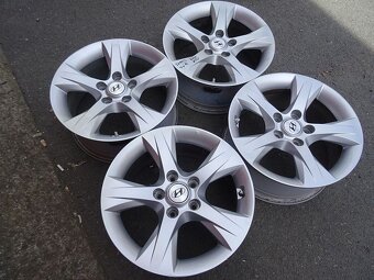 Alu disky originál Hyundai, 16", 5x114.3, ET 40, šíře 7J - 2
