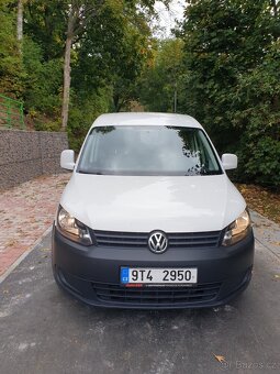 VW Caddy III 2014, 2.0 TDI, 81kW, 4x4, 5 míst - Odpočet DPH - 2
