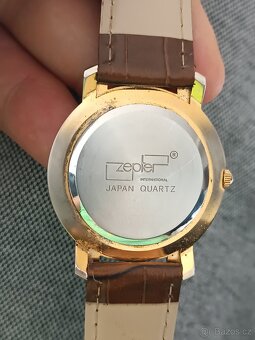 Luxusní pánské hodinky Philip Zepter Quartz _ NOVÁ BATERIE👍 - 2