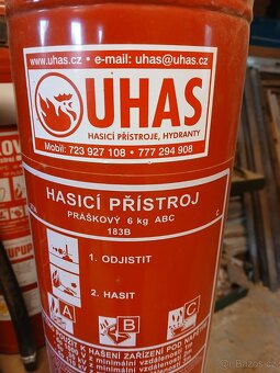 Hasící přístroje - 5 ks - 2