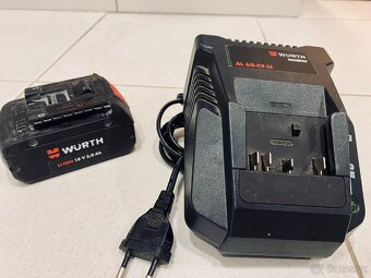 Wurth nabíječka plus Baterie - 2