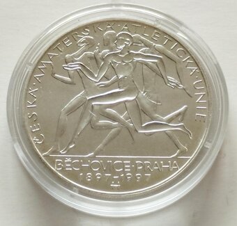 200 Kč - 1997 100. výročí České amatérské atletické unie BK - 2