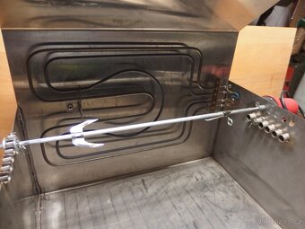 Nerezový gril - domácí výroba - 2