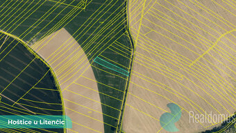 Orná půda 1459 m² – Hoštice u Litenčic (LV 120) - 2