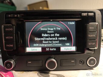 VW RNS315 BT DAB autorádio navigace 3C0035279M - 2