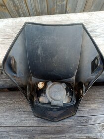 Prodám masku se světlem na moto. - 2