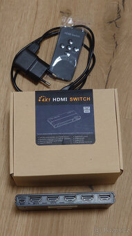 HDMI switch 4 vstupy → 1 výstup - 2