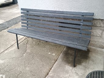 Zahradní lavička - 2