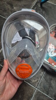 Obličejová maska k potápění junior - 2