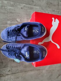 Boty Puma velvet blue platform vel. 40.5 - 2