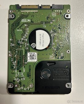 Prodám použitý HDD WD BLACK 750GB 2,5" - 2