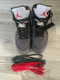 Tenisky Nike Jordan 5 retro off-white. Velikost 46 - 2