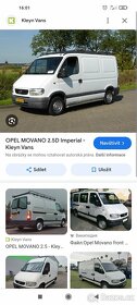 Koupím Opel Movano - 2