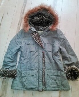 Dámská bunda-parka na podzim-jaro - 2