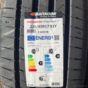 Uplně nové letní pneu 225/45 R17 91Y Hankook - 2