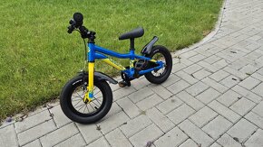 Detske kolo - GHOST Powerkid 12 Metallic Blue/MetallicYellow - 2