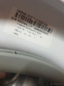 Pračka Indesit - 40 cm, úzká - 2