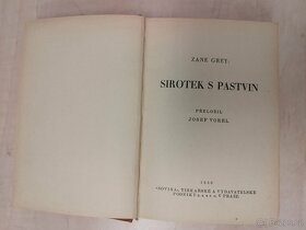 Z.GREY - SIROTEK Z PASTVIN - NOVINA 1936 - PV - 2