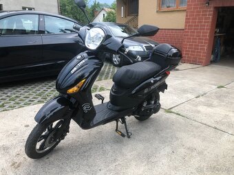 Elektroskútr Racceway E-Moped 80 km/h, Nejlepší tuning 5,2kW - 2