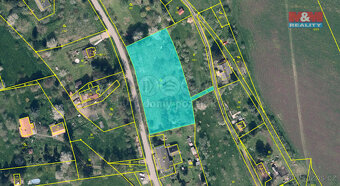 Prodej pozemku k bydlení, 3412 m², Žandov - Radeč - 2
