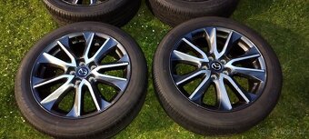Alu sada kol Mazda 215/50 R18 letní top stav - 2