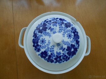 RETRO polévková mísa pr.22cm JOSEFÍNA - Loučky - má oťuky - 2