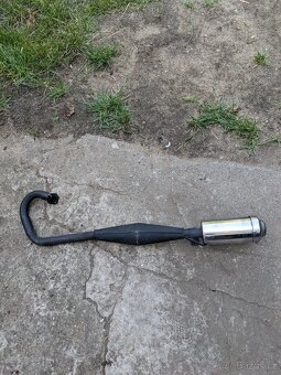 Výfuk na minibike - 2