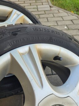 Zimní pneu 188/55 + alu ráfek - 2