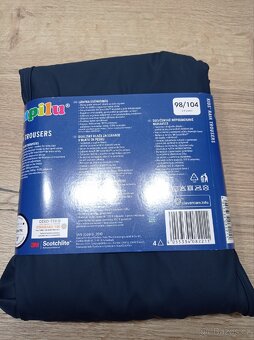Nepromokavé kalhoty do deště 98/104 Lupilu - 2