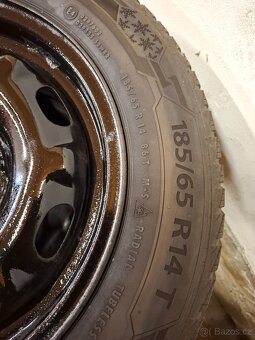 Sada disků na zimních pneumatikách 185/65 R14 - 2