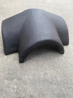 hřebenáč KM BETA křížový X samet černá - 2