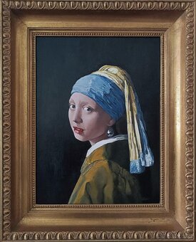 Ručně malované obrazy-kopie-portréty-myslivost atd. - 2