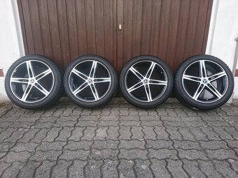 Mersedes A+B+ CLA originální alu kola 5x112 Zimní 225/45/18 - 2