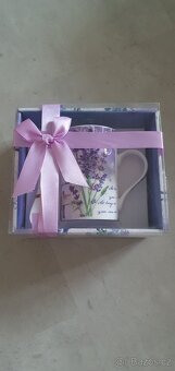 Levandulový hrníček se lžičkou - 2